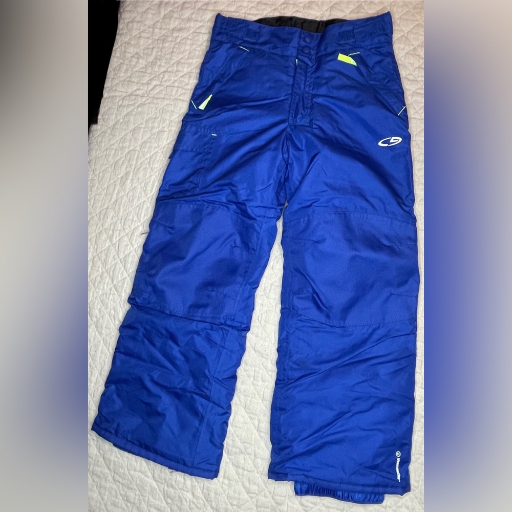Kids Champion Black and Blue snow pants size (6-6x)